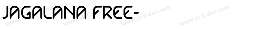 Jagalana FREE字体转换
